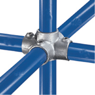 Structural Pipe 4 Way Cross