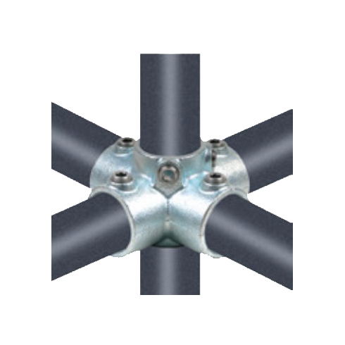 Structural Pipe 4 Way Cross